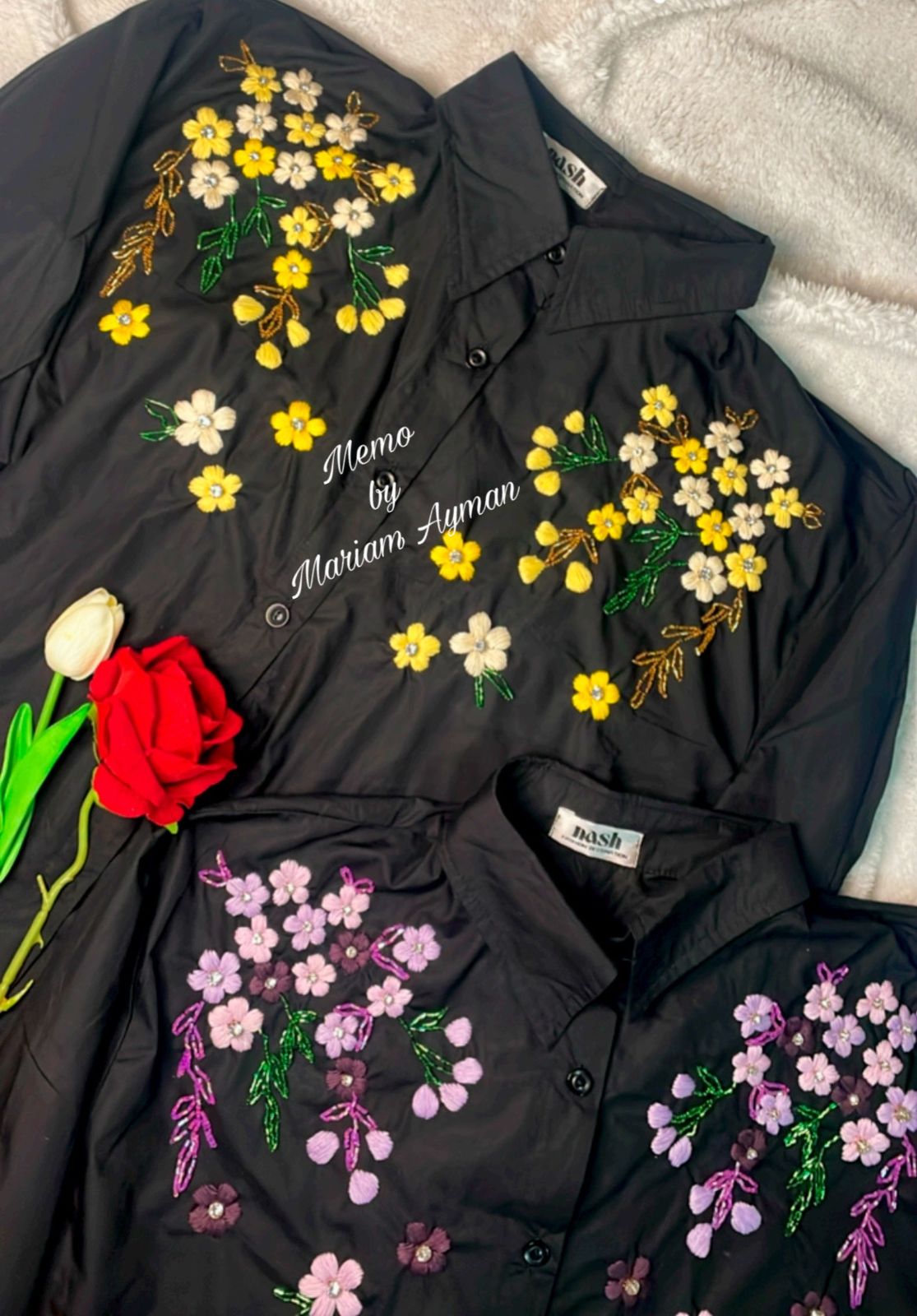 alia embroidery shirt