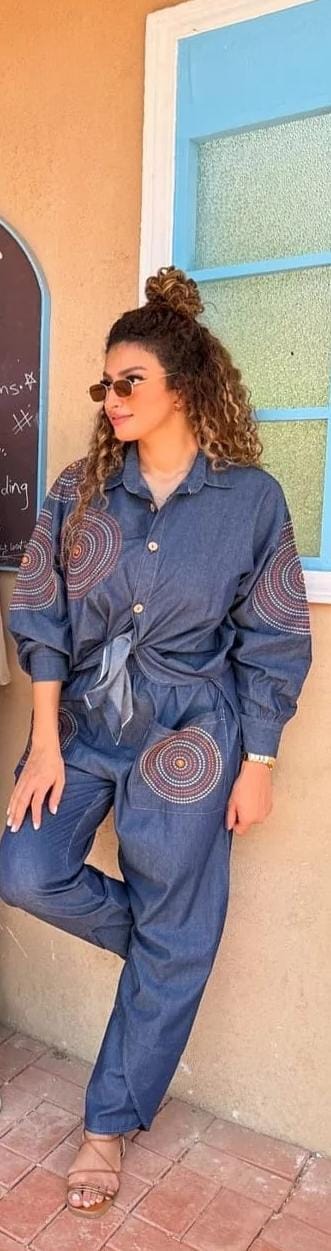 Thread embroidery full set