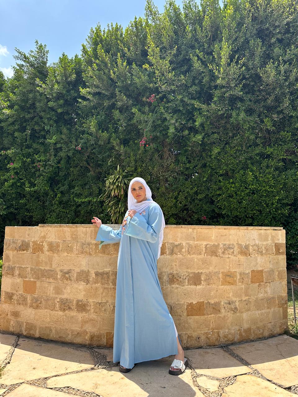 Lilac long dress