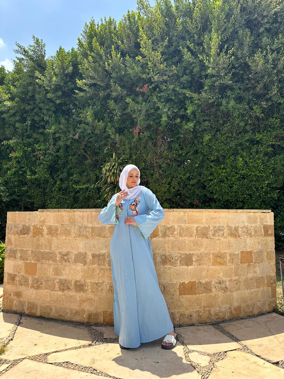 Lilac long dress