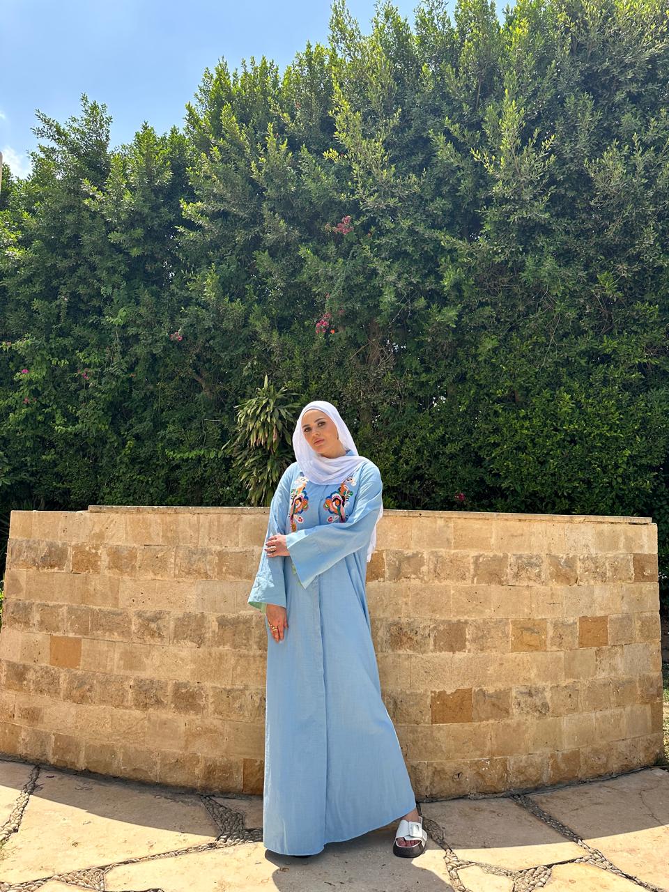 Lilac long dress