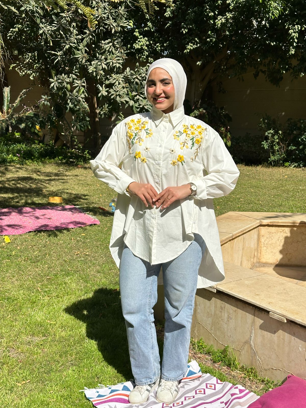 alia embroidery shirt
