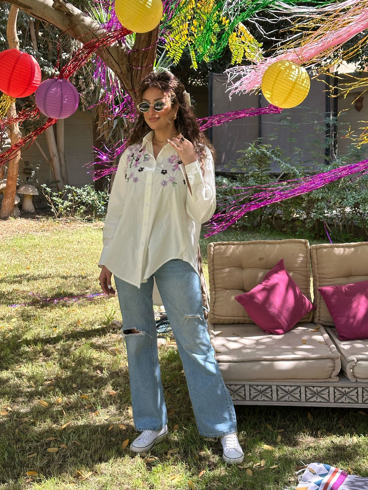alia embroidery shirt